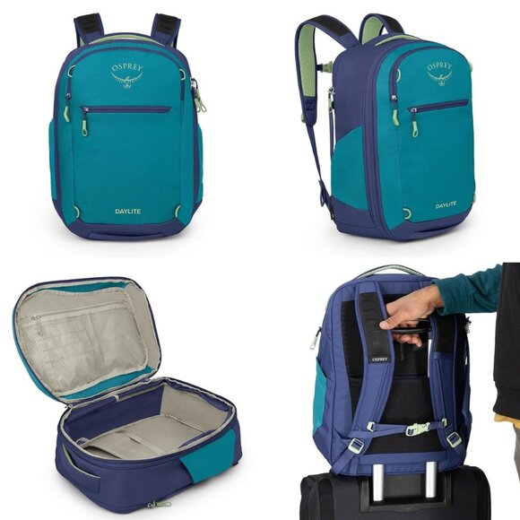 NWT Osprey Daylite 26L Backpack — Blue Spikemoss/Alkaline - Picture 9 of 9